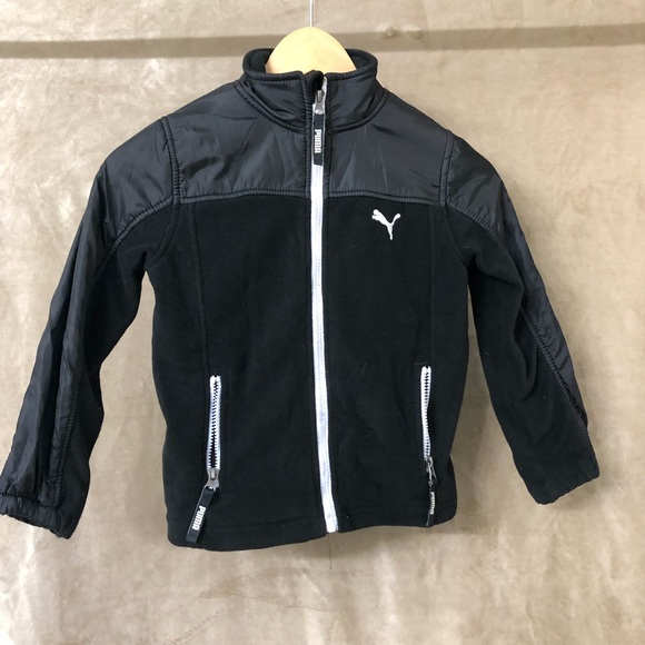 Kids Puma Zip Up Jacket - Picture 1 of 3